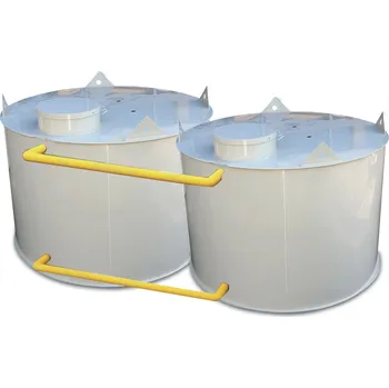 nádrž Česká nádrž 30m3 samonosná kruhová jímka na vodu (2*15m3)