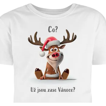 Pánské tričko Hütermann Tričko s potiskem: Co? Už jsou zase Vánoce