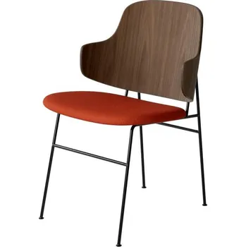 Jídelní židle Audo Copenhagen Jídelní židle Penguin, walnut/Hallingdal 600