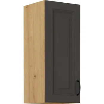 Kuchyňská skříňka Kuchyňská skříňka Stilo 30 G-72 1F, korpus dub artisan, dvířka šedá