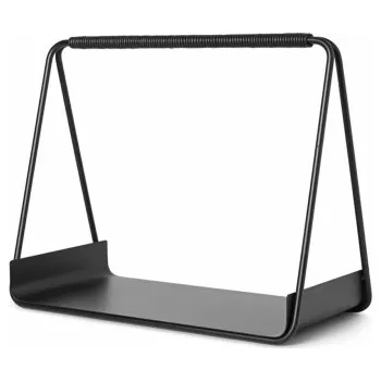 Úložný box Port Wood Basket - Black