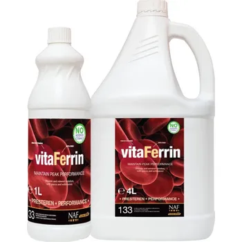 NAF VitaFerrin pro maximální výkon s pořádnou dávkou železa, láhev 1l