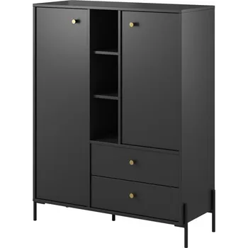 Komoda Eoshop Komoda TENOT 2D2S, Antracit