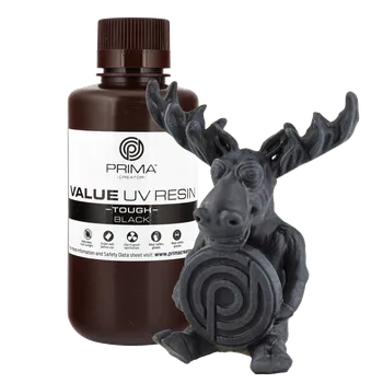 Filament PrimaCreator Value Tough UV Resin (ABS Like) - 500 ml - Black