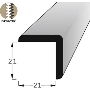 Rohová lišta - R 2121 SM /150 nast.