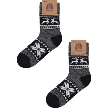 Dámské ponožky Alpaka Sobi - světle šedá Velikost: 39-42