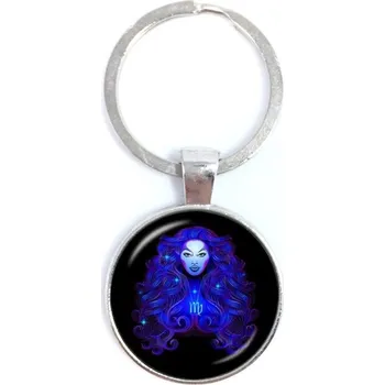 Klíčenka znamení zvěrokruhu - panna (3) (Přívěšek na klíče znamení zvěrokruhu - panna)