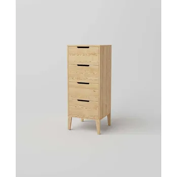 Komoda Komoda z masivu RETRO Faro na nožičkách Barevné provedení: Dub tmavý