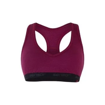Dámské spodní prádlo SENSOR MERINO DF dámská podprsenka lilla XL; Fialová podprsenka