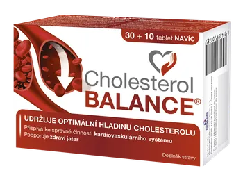 Přírodní produkt SWISS MED Pharmaceuticals Cholesterol Balance 40 tbl.