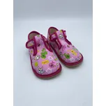 Beda zdravé flexibilní barefoot bačkůrky BF-060010/W - Pink Fish Velikost EU: 29, vnitřní délka: 186, vnitřní šířka: 75