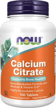 Now Foods Calcium Citrate with minerals & Vitamin D-2 100 tab.