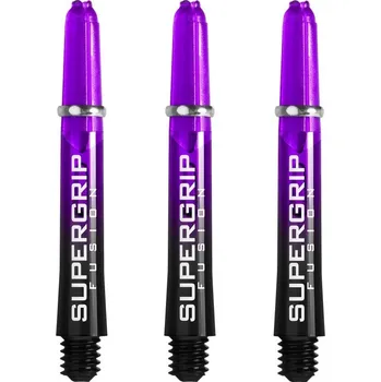Příslušenství pro šipky Násadky Harrows Supergrip Fusion Purple Short