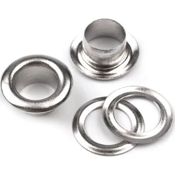 Průchodky sypané vnitřní průměr 6 mm, barva Nikl