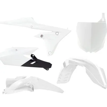 RACETECH kompletní plasty YAMAHA YZF 250 14-18 YZF 450 14-17, barva bílá (tabulka) (YA318E046) YAMAHA YZ250F rok 14-18