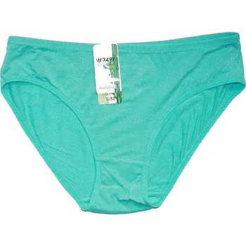 Dámské kalhotky bambusové polovysoké azurové 0007 - 603/8 vel. XL