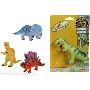Gumový dinosaurus z elastického materiálu > varianta 18cm