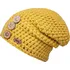 Čepice Doke Háčkovaná čepice B Nature Gold uni
