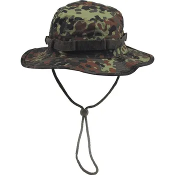 Klobouk Klobouk JUNGLE RipStop BW camo (Vojenské, maskáčové klobouky a čepice. Klobouk má nastavovací šnůrku pod krk, je vyroben s pevného materiálu a brání nadměrnému se pocení a přehřátí hlavy.)