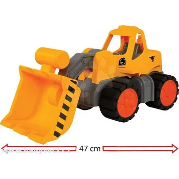autíčko Nakladač Wheel Loader Power Worker BIG pracovní stroj 47 cm > varianta nakladač