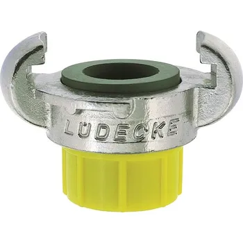 LÜDECKE DRAP EKA AG - nerez. spojka G 3/8" vnější závitem (200°C) Din 3489