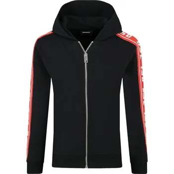 Pánská mikina Diesel Mikina SUITAX | Barva:černý | Velikost:132