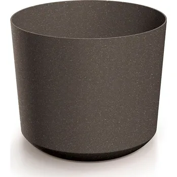 Květináč PROSPERPLAST Květináč TUBO ECO WOOD kávový 10,8cm
