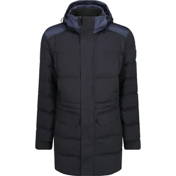 Pánská bunda BOSS ATHLEISURE Péřová bunda Jeer4 | Barva:tmavě modrá | Velikost:XXL