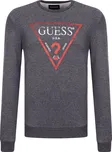 GUESS JEANS Mikina Clear | Barva:grafitově šedý | Velikost:L