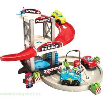 garáž Parkovací podlažní garáž abrick se 3 autíčky > varianta parkovací garáž