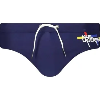 Pánské plavky Karl Lagerfeld Plavky Speedo | Barva:tmavě modrá | Velikost:M