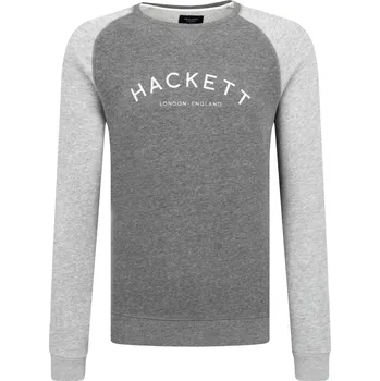 Pánská mikina Hackett London Mikina CLASSIC | Barva:šedý | Velikost:M