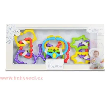 Plastové spojovací tvary, kroužky