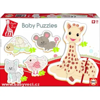 Baby puzzle Educa > varianta žirafka