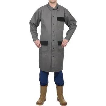 Zdravotnický plášť WELDAS Laboratorní plášť Arc Knight®, plameni odolná bavlna 520 gr./m2 pro těžký provoz - vel. M