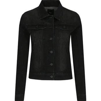 Dámská casual bunda Desigual Džínová bunda black blinder | Barva:černý | Velikost:34