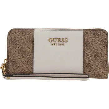 Guess Peněženka MIKA bronzově hnědý