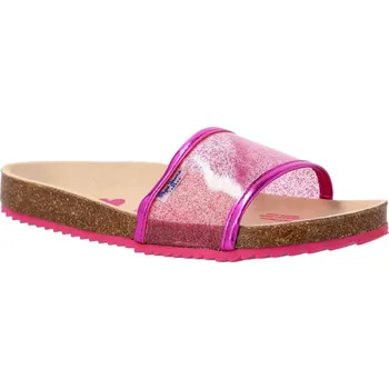 Dámské pantofle Pepe Jeans London Pantofle bio glitter | Barva:růžová | Velikost:33