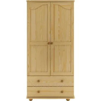 Komoda Policová skříň DREWMAX SF114 z borovicového masivu Barevné provedení: Dub