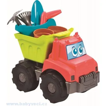 Hračka na písek Nákladní auto sklápěč s výbavou na zahradu či písek > varianta sklápěč