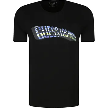 GUESS JEANS Tričko Express | Barva:černý | Velikost:S