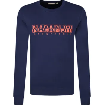 Pánská mikina Napapijri Mikina BOLANOS | Barva:tmavě modrá | Velikost:XXL