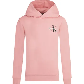 Pánská mikina CALVIN KLEIN JEANS Mikina MONOGRAM | Barva:pudrově růžový | Velikost:140