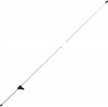 Ohradník Sklolaminátová tyčka, tyč 160 cm pro elektrický ohradník s nášlapkou ocelový hrot