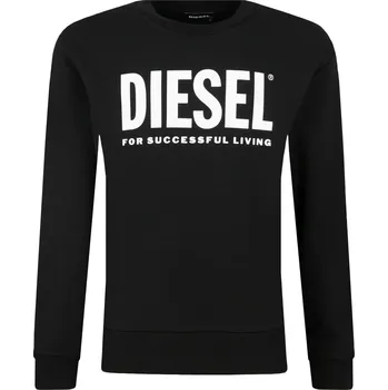 Pánské oblečení Diesel Mikina SCREWDIVISION | Barva:černý | Velikost:144