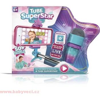 Tube Superstar mikforon a selfie tyč