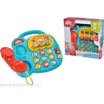 Hračka pro nejmenší Barevný baby telefon