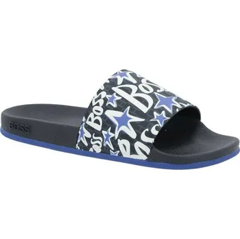 Pánské pantofle boss Pantofle Bay_Slid_JT | Barva:černý | Velikost:40
