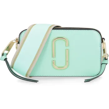 Kabelka Marc Jacobs Kůžoná crossbody kabelka Snapshot | Barva:mátově zelený | Velikost:OS
