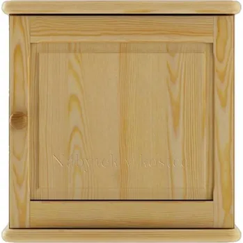 Šatní skříň Nástavec z masívu DREWMAX SF140 na skříň Barevné provedení: Dub